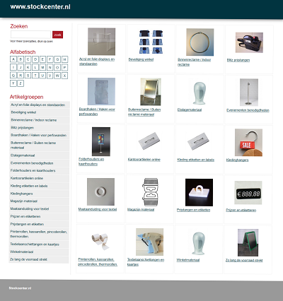 Screenshot neutrale website